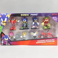 Sonic Prime รูปตุ๊กตาตัว Hedgehog ของเล่นรูปตุ๊กตา Sonic รุ่นใหม่ปี 2024 สำหรับตกแต่งบ้านและงานออฟฟิ