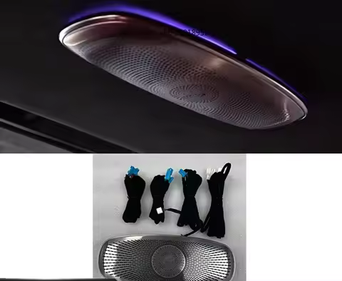 Premium LED Illuminated Roof Speaker Covers for Benz G-Class W464 W465 G500 G63 Ambient Light Interi