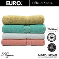 Viscose Euro Bath Towel 70x140cm Soft Cotton 500gm High Water Absorbent Hotel Airbnb Use
