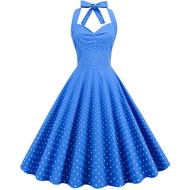 Retro 50s Polka Dot Party Dress