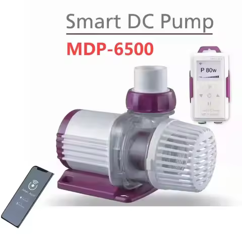 DC 24V 48W 6500L/H Jebao MDP New LCD Display With Wifi Control Smart Fish Tank Aquarium Water Oxygen