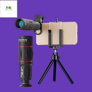 APEXEL THE8 18X25 Monocular Zoom Telephoto Mobile Phone Lens With Tripod For Camping Tour