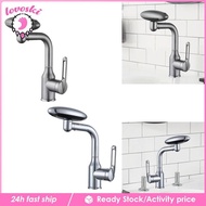 [Lovoski] Kitchen Sink Faucet Water Saving Tap Plumbing Replacement Modern Valve Core Degree Swivel Faucet Extender