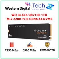 WD SN7100 Black SSD Hard Drive 1TB – M.2 2280 PCIe Gen4 x4 (Read 7250MB/s - Write 6900MB/s)