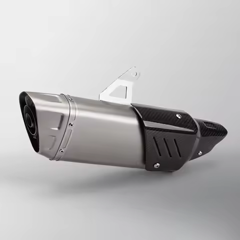 R7 Exhaust Muffler Universal 51mm Stainless Motorcycle Escape Muffler with DB Killer For R7 R9 R6 XM