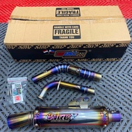 WRC Pipe Samlong Performance Exhaust Pipe Motorcycle Racing Muffler