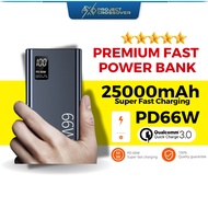 Powerbank 66W Power Bank 25000mAh Fast Charge Powerbank for iP 15/14/13/12 Xiaomi batterie externe 充