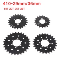 410 Chain Sprocket 18T/22T/25T/28T Fixed Gear Sprocket suitable for electric scooters bicycles motor