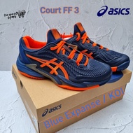 Asics Court FF 3 Tennis Shoes 2024 Blue Expanse/Koi - Tennis Shoes