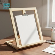 [Gralara] Foldable Easel Wooden Tabletop Art Stand Adjustable Painting Easel for