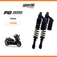 NORIFUMI ABSORBER FORZA 250 PD SERIES ADJUSTABLES SPENSION GOLD/BLACK 430MM