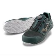 【💥BOA 免綁帶】Mizuno All Mitity LS II 52L BOA F1GA2202 JSAA A級認證 安全鞋 運輸業 運輸業 汽車維修 廚房 闊身設計 綠色x金色