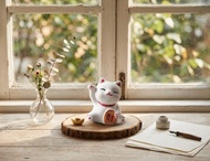 招財貓擴香石 居家香氛 療癒開運小物