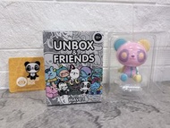 Unbox & Friends Wave 1 盲盒 Panda 公仔