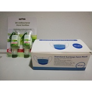 📣FREE 2x50ml SM Hand Sanitizer📣3 ply Standard Ear Loop Mask