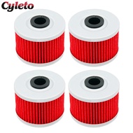 2/4/6pcs Cyleto Oil Filter for Kawasaki KLX110 KLX125 KLX250 KLX 125 250 D-Tracker KLX140 KLX150 KLX