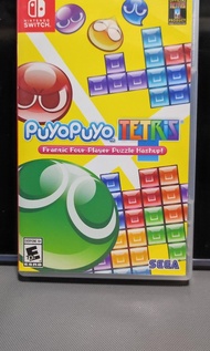 Nintendo Switch 遊戲《魔法氣泡俄羅斯方塊》（Puyo Puyo Tetris）美版實體遊戲