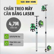 Beam shooting machine stand, Laser leveling tripod, Hanging pole for 2.5, 12, 16 beam laser shooting