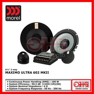 MOREL MAXIMO ULTRA 602 MKII ลำโพงแยกชิ้น ขนาด 6.5 นิ้ว 100 Watts RMS