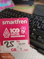 voucher smartfren 25GB