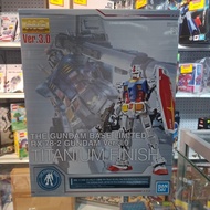 (黃埔聚寶坊B1b號舖門市現貨) MG The Gundam Base Limited RX-78-2 Gundam Ver.3.0 Titanium Finish