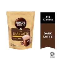 Nescafe Gold Dark Latte (34g x 12's)