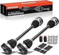Frankberg 2 x Drive Shaft Axle Shaft Manual Transmission without ABS Ring Rear Axle Compatible with 