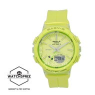 Casio Baby-G For Running Series Step Tracker Lime Green Resin Strap Watch BGS100-9A