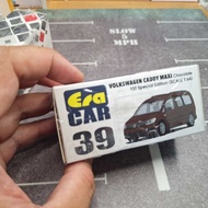 Diecast Miniscale ERA Car Vokswagen Caddy Brown 1/ Rare64