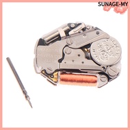 【2026HOT】FOR MIYOTA  2035 Silver Quartz Movement   Bimetal Three Hands No