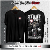 PSHT 24s T-SHIRT LOYAL HATI TERATE TOYAK COOL ATWORK full back A2
