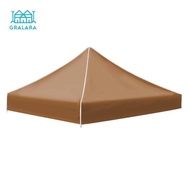 Gralara Replacement Gazebo Roof Thick Polyester Gazebo Gazebo Roof Foldable Outdoor Cover for Patio,