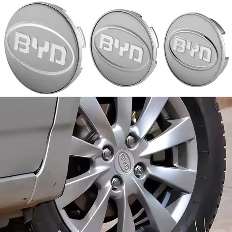 4PCS 55/58/68mm BYD Original Car Wheel Hub Center Cap Accessories For BYD F3 F0 S6 S7 E5 E6 M6 G3 G5