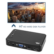 Mini Full HD Media multimedia Player Autoplay 1080P USB External HDD Media Player With HD Cable VGA 