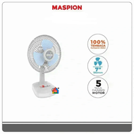 Kipas Angin Duduk Maspion F 18 DA/DC/DE (7 Inch) / Desk Fan Maspion F18DA/F18DC/F18DE