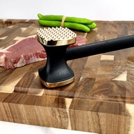 Steak Hammer Mallet Double-Sided Zinc Alloy Meat Tenderizer Meat Pounder Maximizes Food Flavor Meat 