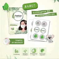 Freshcare Eucalyptus | Paste On The Mask | Relieves Nose Breathing | 1 sachet Contains 12