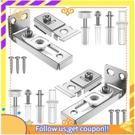 【W】Bi-Fold Door Hardware Repair Kit - Hardware Kit for 2.22Inch to 2.54Inch Track,Folding Pocket Door Replacement Parts Kit Accessories