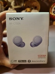 放接近全新香薰紫 Sony 藍芽降噪耳機C700N