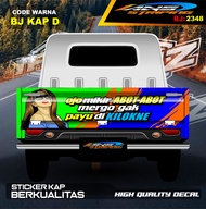 STIKER BAK BELAKANG MOBIL GRANMAX PICK UP / DECAL STIKER BAK CARRY L300 / VARIASI STIKER BAK PICK UP