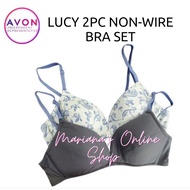 Avon Lucy 2pc Non Wire Bra Set