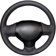 DIY Hand sewing Microfiber Leather Auto Car Steering Wheel Cover For Mitsubishi Lancer EX 10 Lancer 