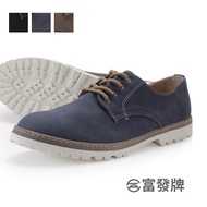 Fufa Shoes [Fufa Brand] Regen Sole Lace-Up Casual Business Boys Lazy Gentleman Men's Commuter Lightweight