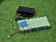 แบตลิเธียม 8s +ที่ชาร์จ 25.6v - 29.2v 15,000mah. LiFePO4 32140 แบตเตอรี่ 8s 15ah