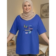 2Y603 [AIYOU] XL-5XL T shirt Women Plus Size Tshirt Woman Couple T Shirt Clothing Casual Ladies Kore