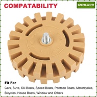 [szxmkj2] Car Decal Remover Eraser Wheel Sticker Remover Multipurpose Professional 4inch Rubber Eras