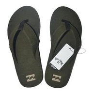 Billabong US8 US9 US12 海灘鞋 夾腳拖黑色 Overhead 麻纖維 ABYL100022
