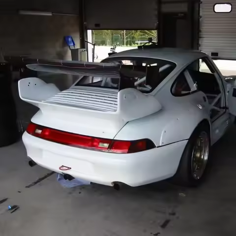 GT2 Rear Trunk Spoiler Wing for Porsche 993 Decklid Rear Spoiler