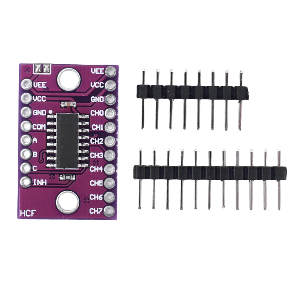【Bestseller】 74HC4051 CD4051 8-Channel-Mux Analog Multiplexer Demultiplexer Module Analog Multiplexe