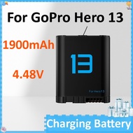 NEW Battery 1900mAh 7.39wh 4.48V  for GoPro Hero 13 Action Camera Charging Battery